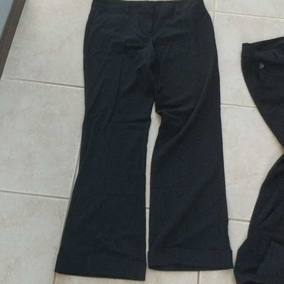 Size 9 black dress pants two pair - Picture 6 of 8